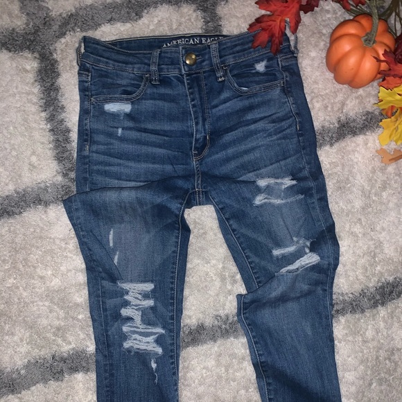American Eagle Outfitters Denim - Hi-rise American eagle jegging super stretch